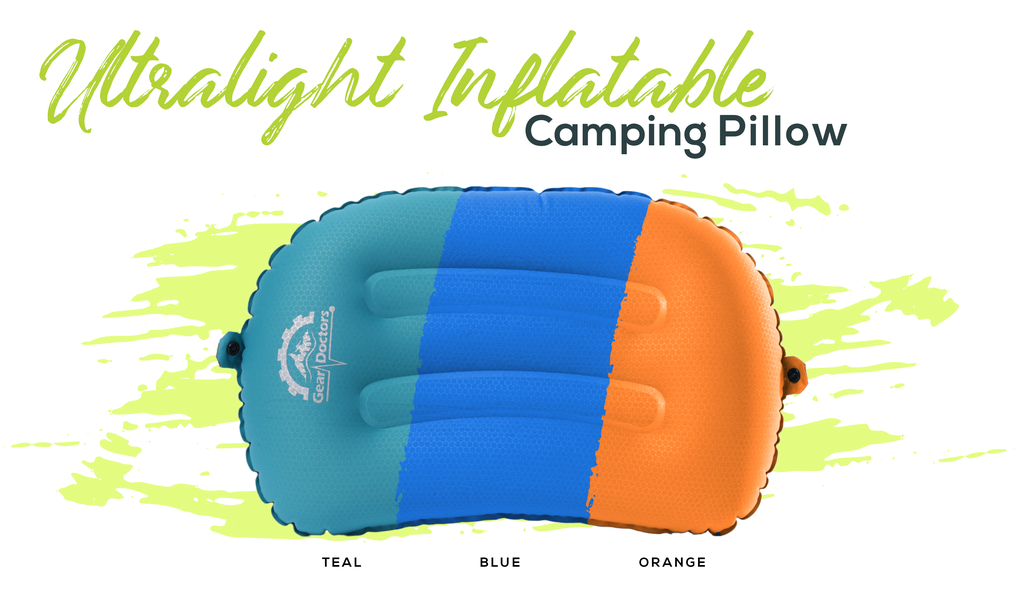 How To Use Gear Doctors Ultralight Inflatable Camping Pillow