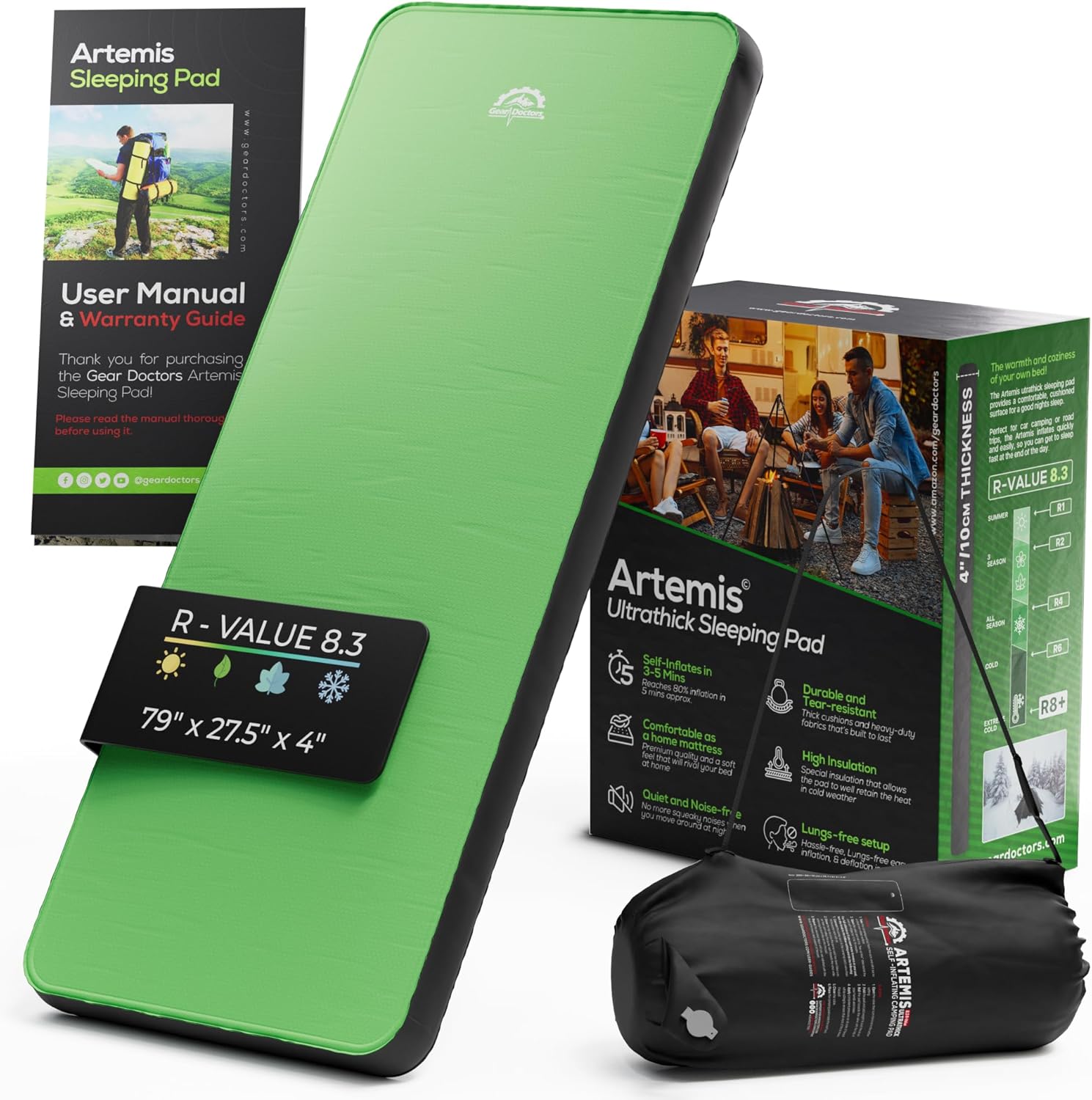 Gear Doctors Artemis Sleeping Pad - Thumbnail 2