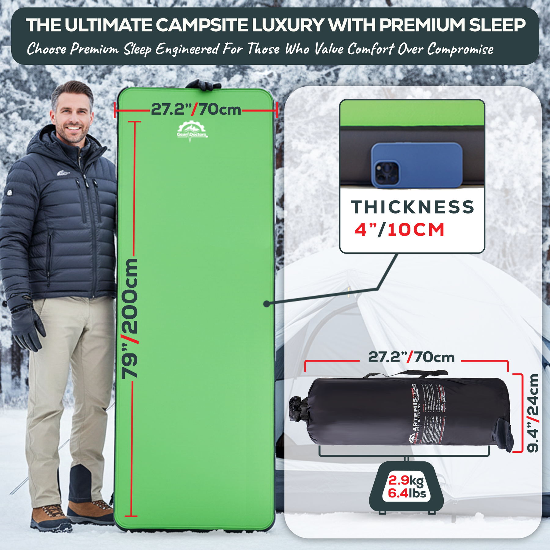 Gear Doctors Artemis Sleeping Pad